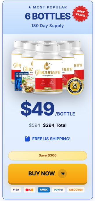Buy Gluco Armor 6 Bottle